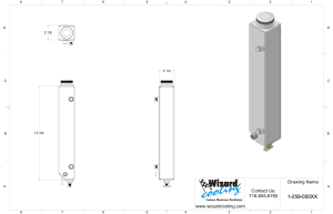 Wizard Cooling Inc - 1964-66 Ford Mustang-  Falcon Overflow/ Expansion tank - 259-000X - Image 2