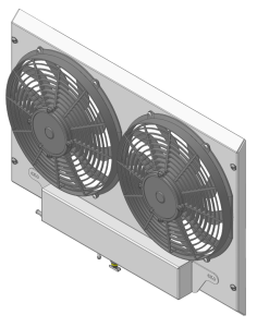 1970-73 26" Mopar Shroud & Low Profile fan Package (375-002LP)
