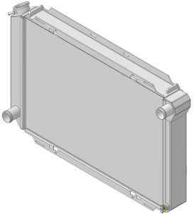 1980-1993 Ford Mustang Aluminum Radiator  (Coyote Swap)- 556-200CS