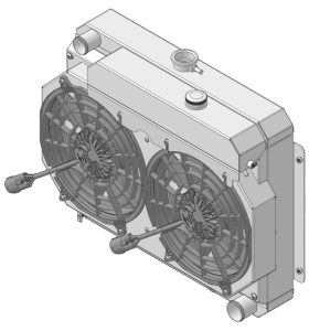 Wizard Cooling Inc - 1962-1967 Chevrolet Nova / Chevy II (Expansion Tank) - 1673-000XR - Image 3