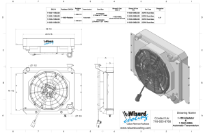 Wizard Cooling Inc - Wizard Cooling - 1955-1960 Chevrolet Corvette Aluminum Radiator (W/ Brushless Fan) - 1653-218BL300 - Image 2