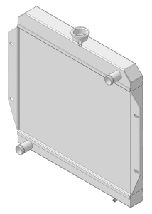 Wizard Cooling Inc - Wizard Cooling - 1954-1962 Nash Metro Aluminum Radiator - 50051-500 - Image 1